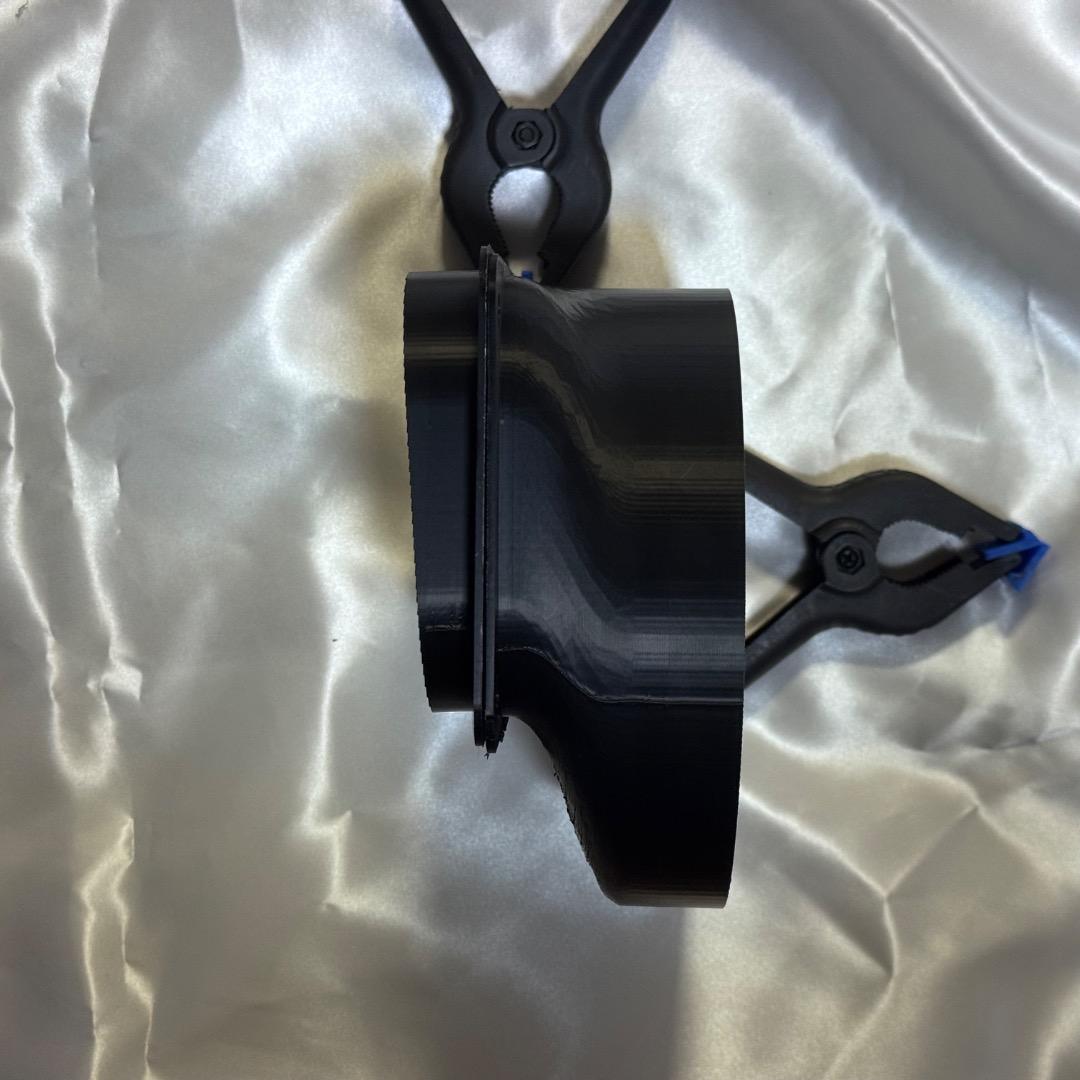 エコフローECOFLOW WAVE2,3専用ダクト取付用パーツ リアドア用②