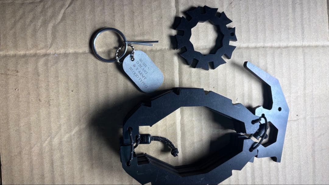 ボンボネロ アルミ 手榴弾 アルマイト ブラック BRUNT bonbonero