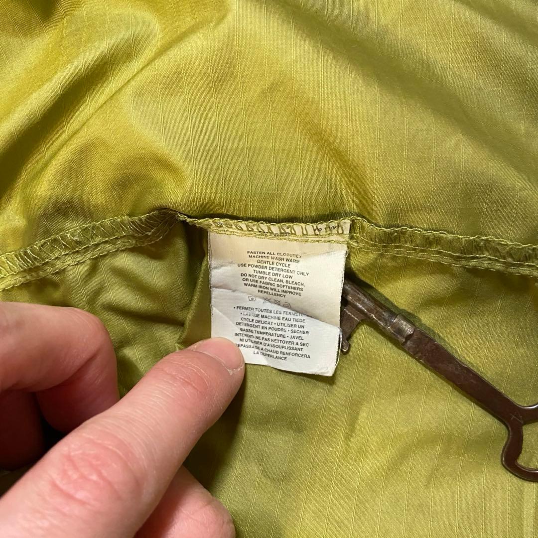 00s Patagonia ナイロンジャケット パッカブル グリーン 01年製