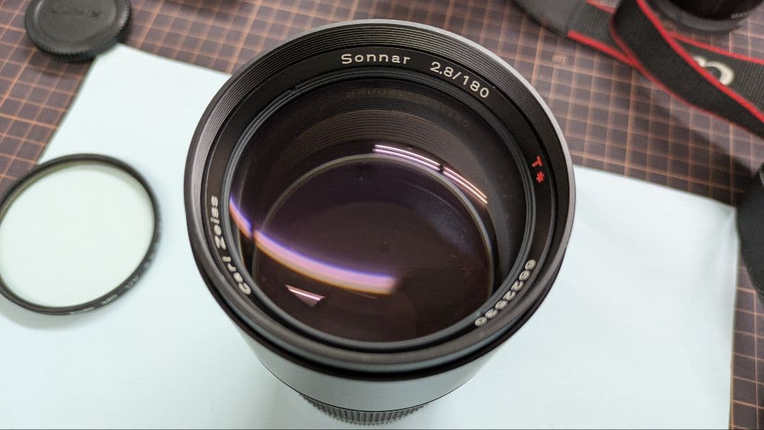 コンタックスCarl Zeiss Sonnar 2.8/180 レンズ