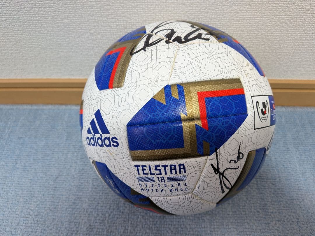 adidas Levain Cup 2018 サッカーボール サイン入り