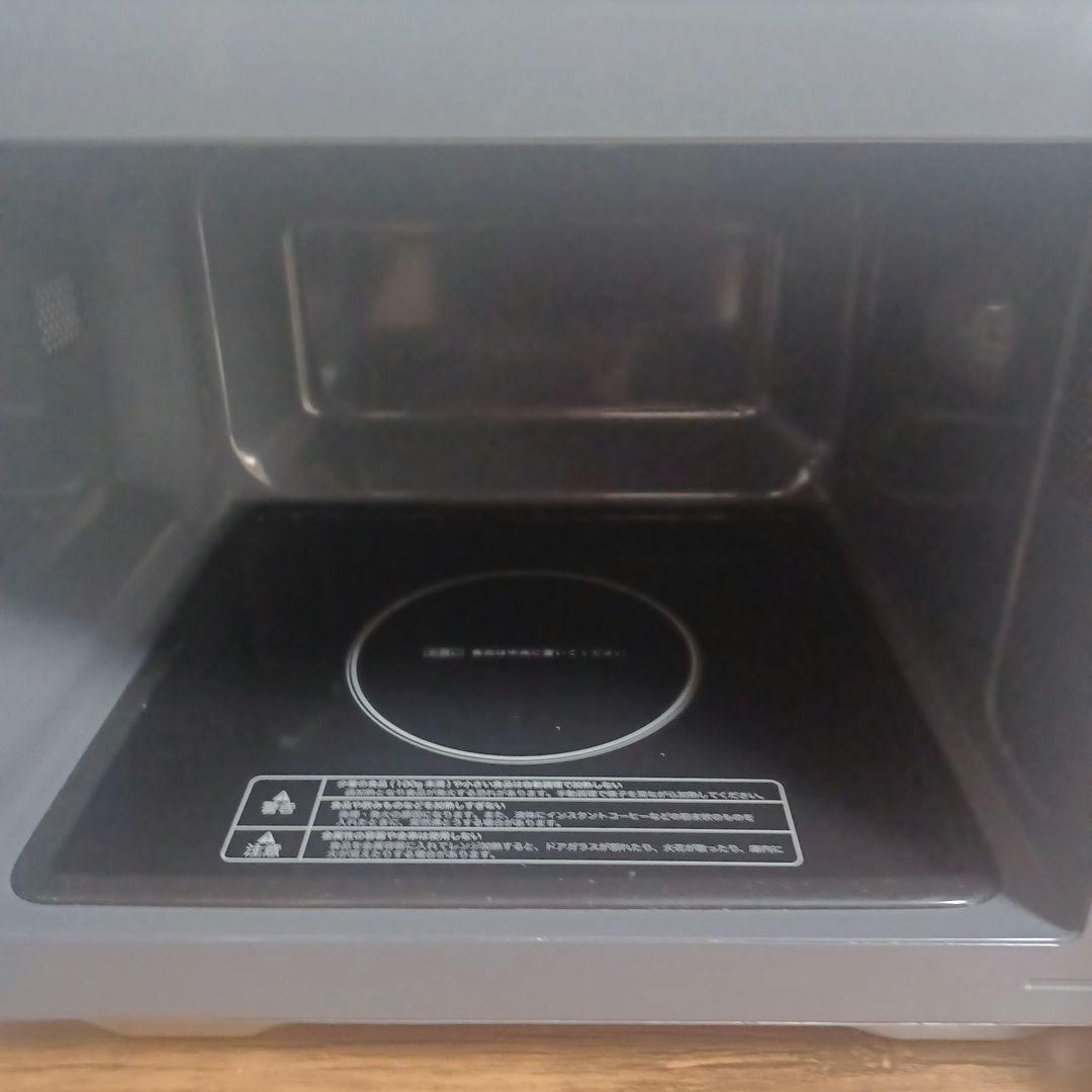 2025年製　エディオン 電子レンジ フラット庫内 ミラーガラス