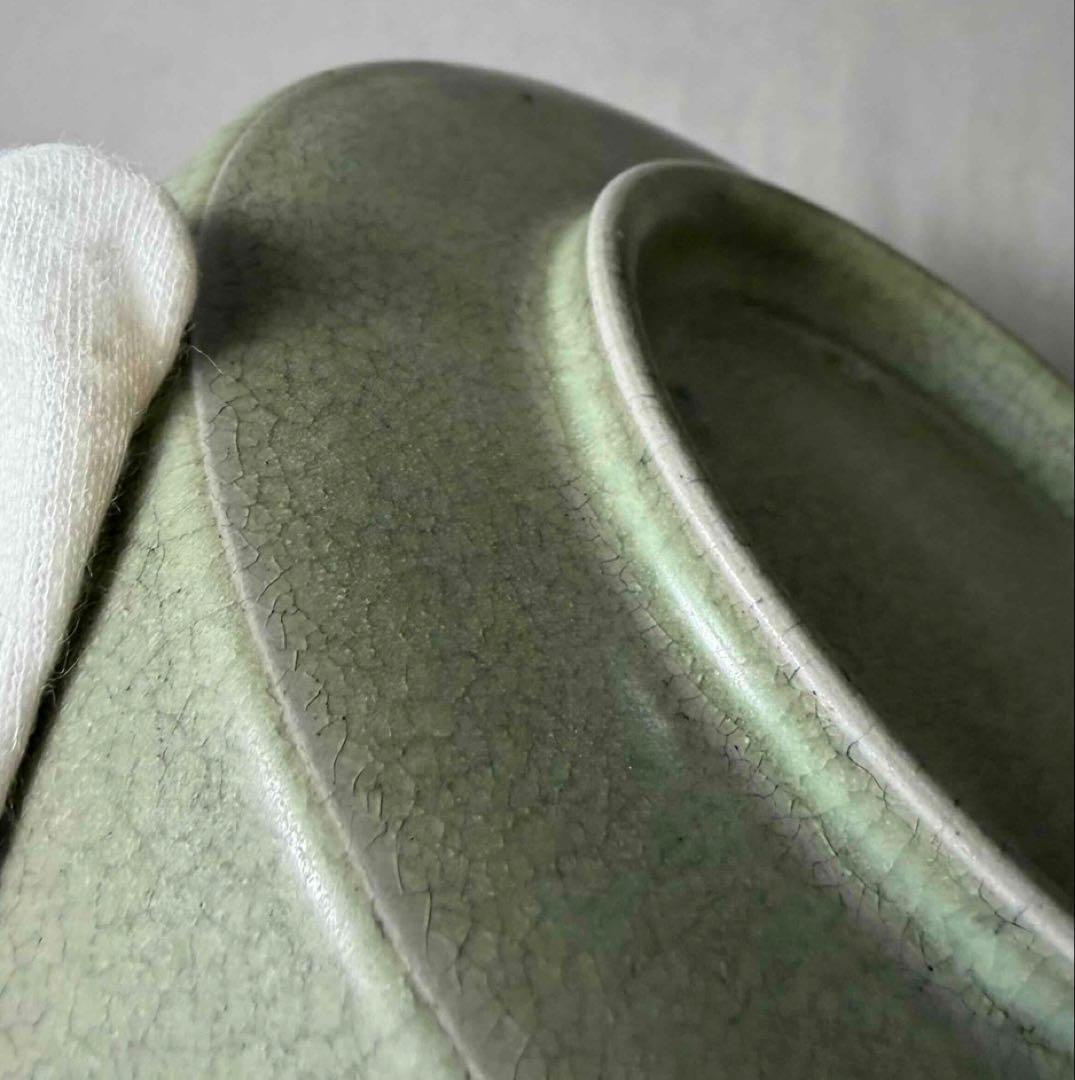 中国 高台付盥形盤(洗筆)　f2260125