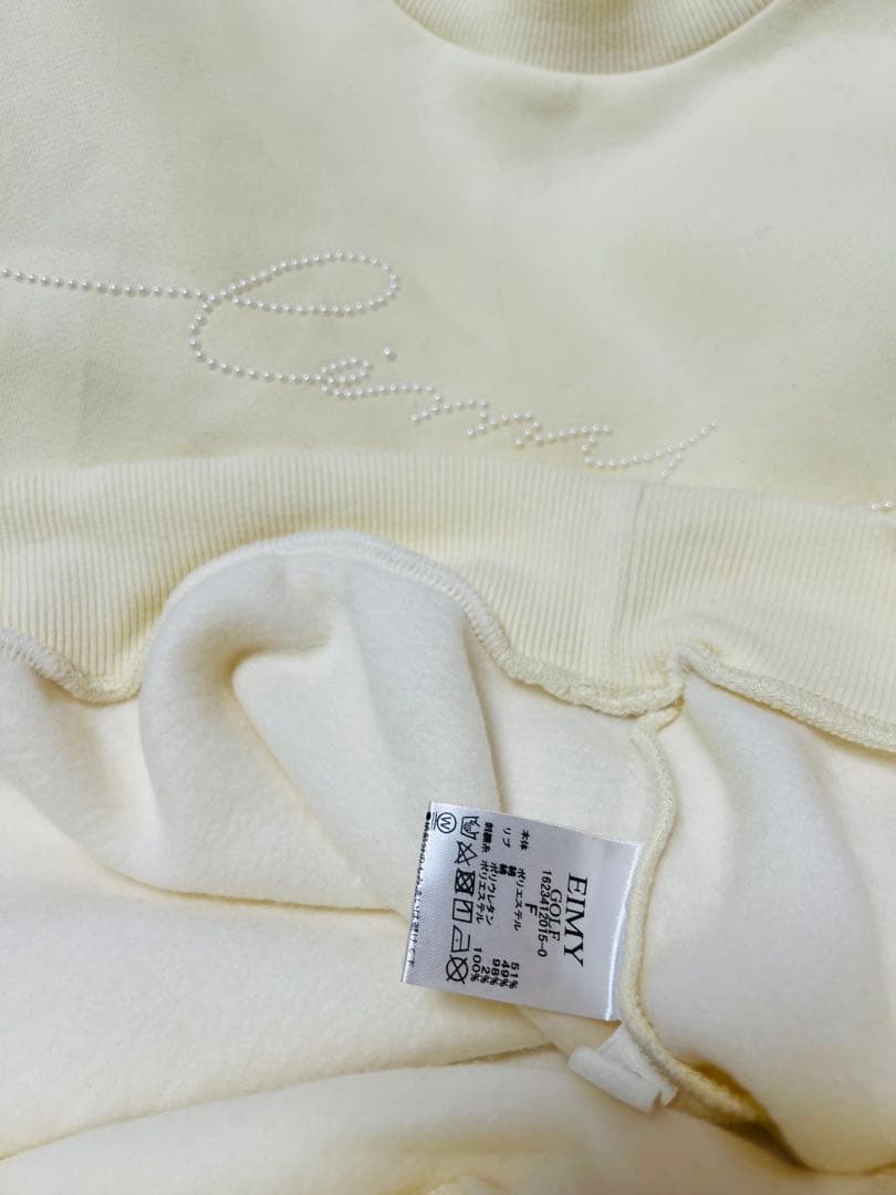 EIMY GOLF スウェット パール付シャツ スカート 靴下 ゴルフ4点セット