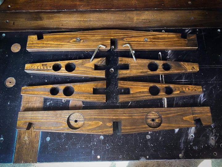 シマノICE BOX22ℓ専用ウッドスタンド