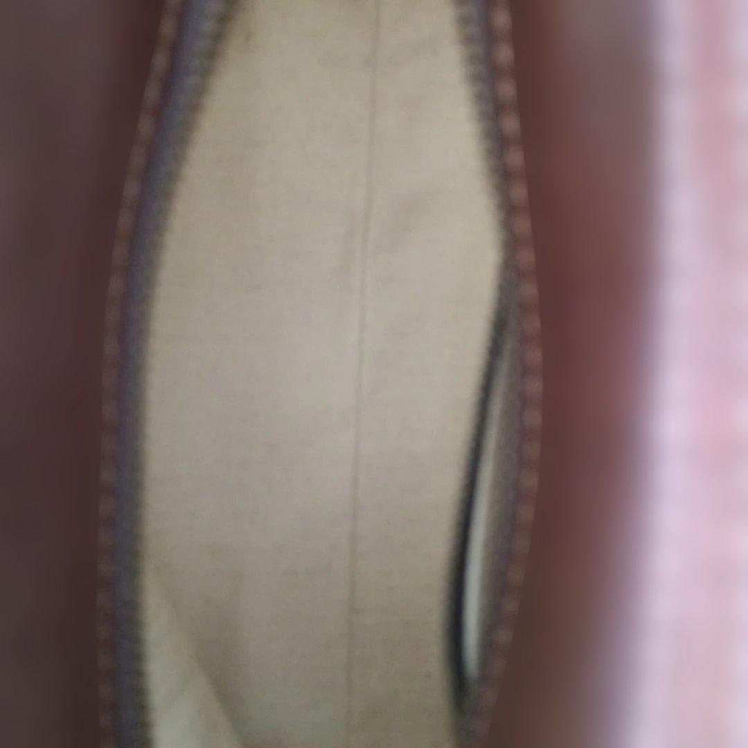 genten ロック付き 2way ショルダーバッグ　ハンドバッグ