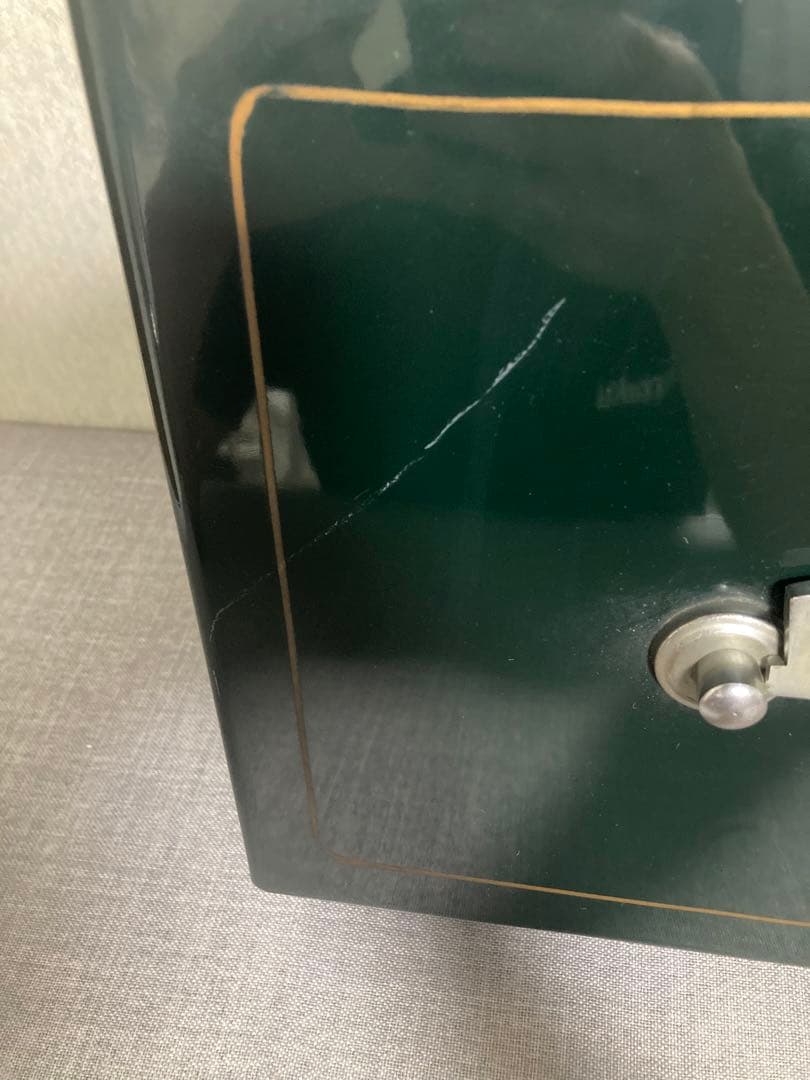 超超超激レア ALPS 手提げ金庫 鍵あり昭和レトロ アンティーク ヴィンテージ