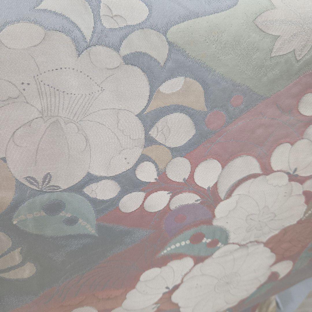 辻ケ花付け下げ訪問着4点フルセット、着物、袋帯、帯締め、帯揚げ