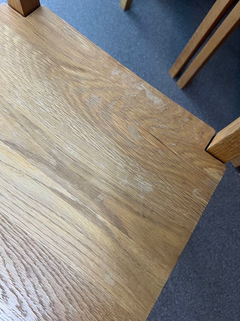 無印良品　廃盤　オーク無垢材 ダイニングチェア 1脚