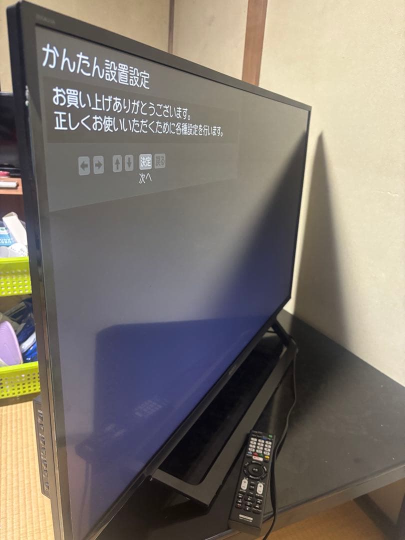 ソニーKJ-43W730E 43型 2019年式 ネット動画可テレビ