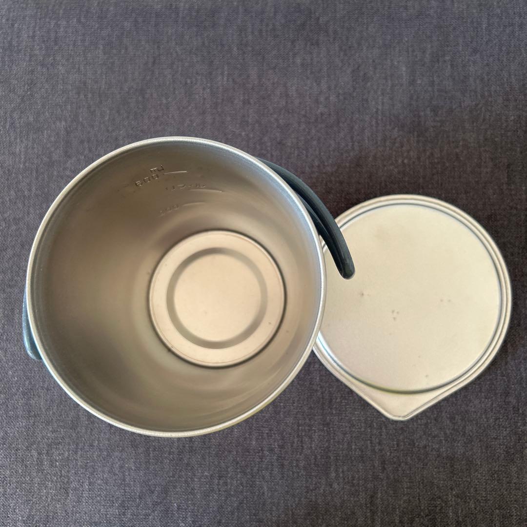 カップヌードル ステンレスマグカップ、黒ハンドル