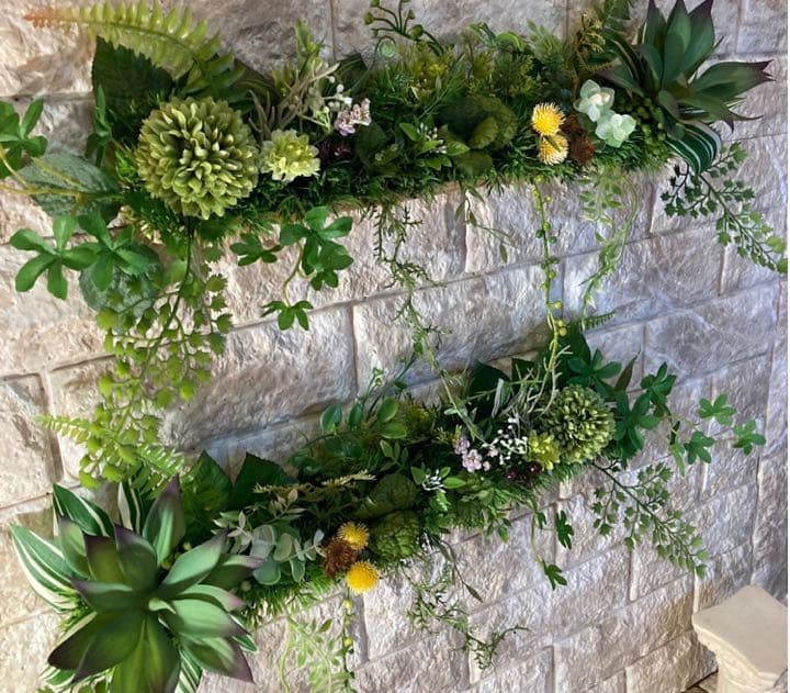 光触媒　人工観葉植物　ウォールグリーン　フェイク　アレンジ40526