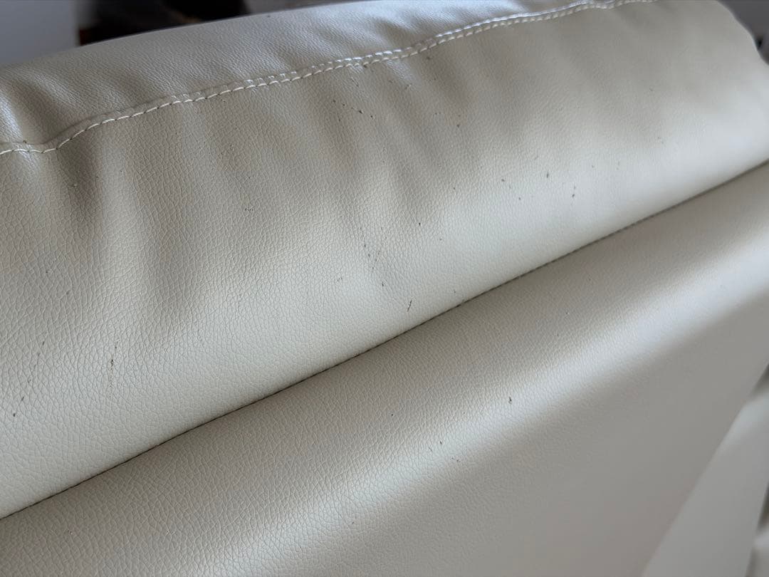 NITORI 電動ソファ（2人掛け／収納テーブル付き）