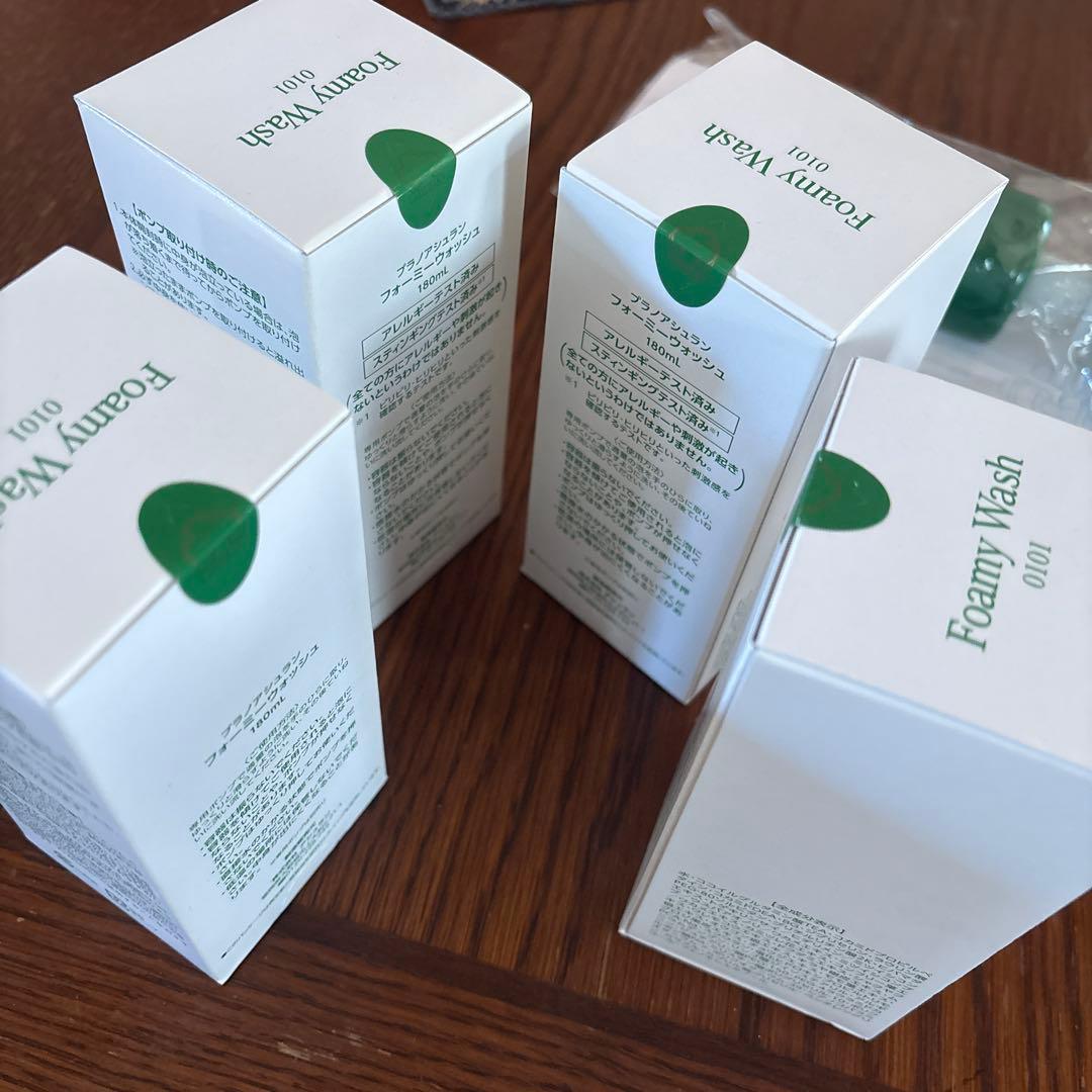 新品未使用 プラノアシュラン フォーミーウォッシュ 180ml