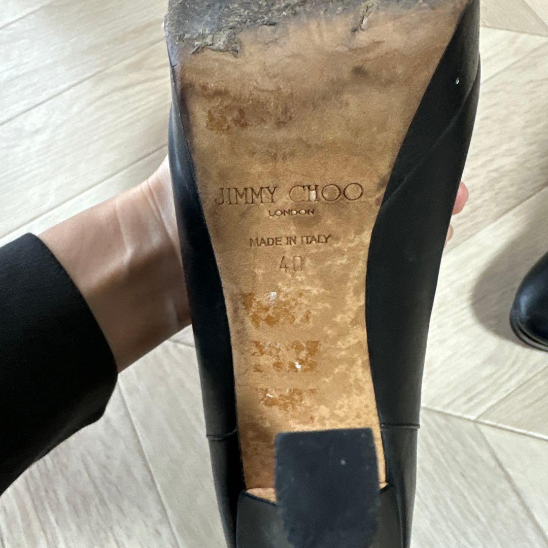 週末値下げ‼️JIMMY CHOO ブラック　ショートブーツ 40