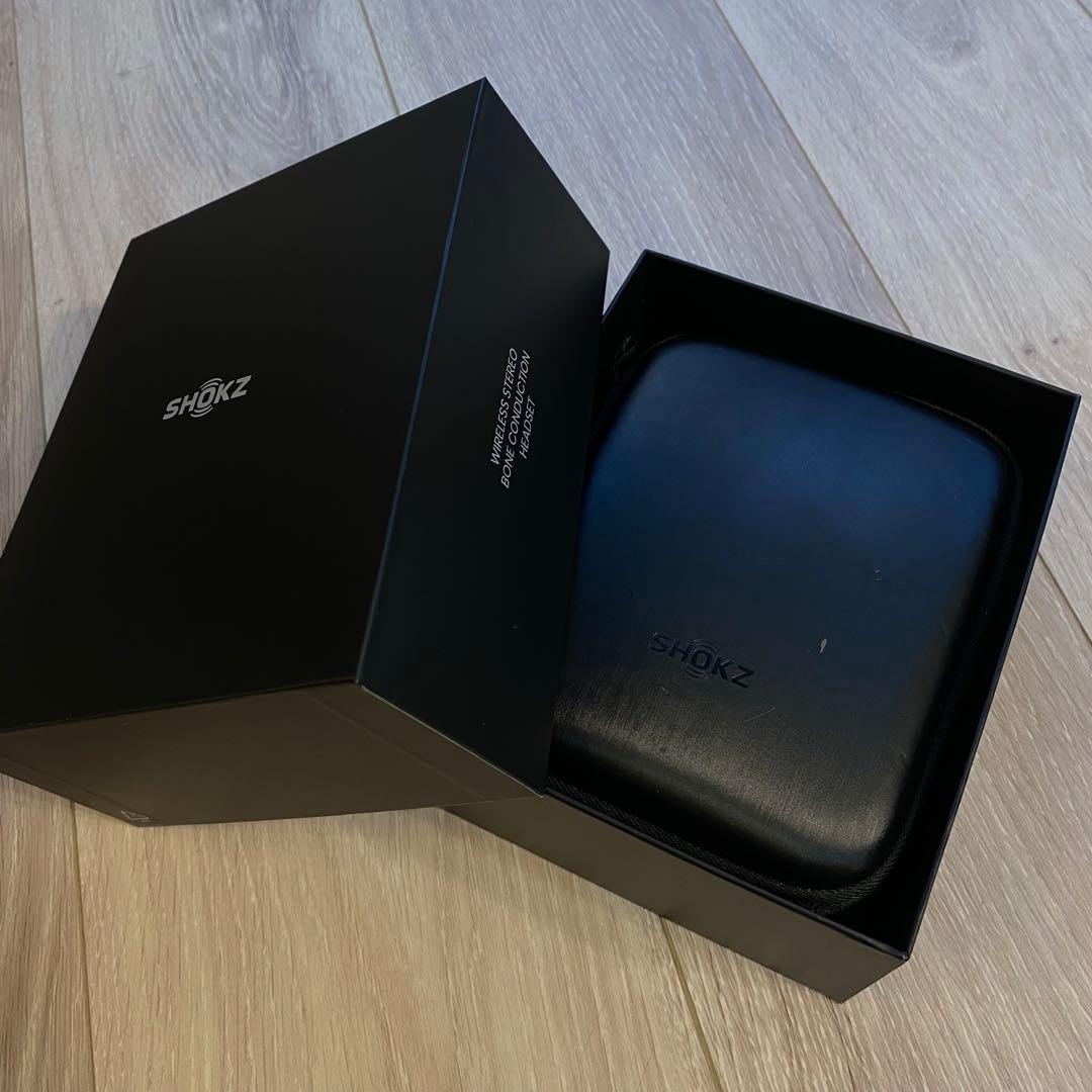 【使用3回】Shokz OpenComm 骨伝導イヤホン C102 リモート会議