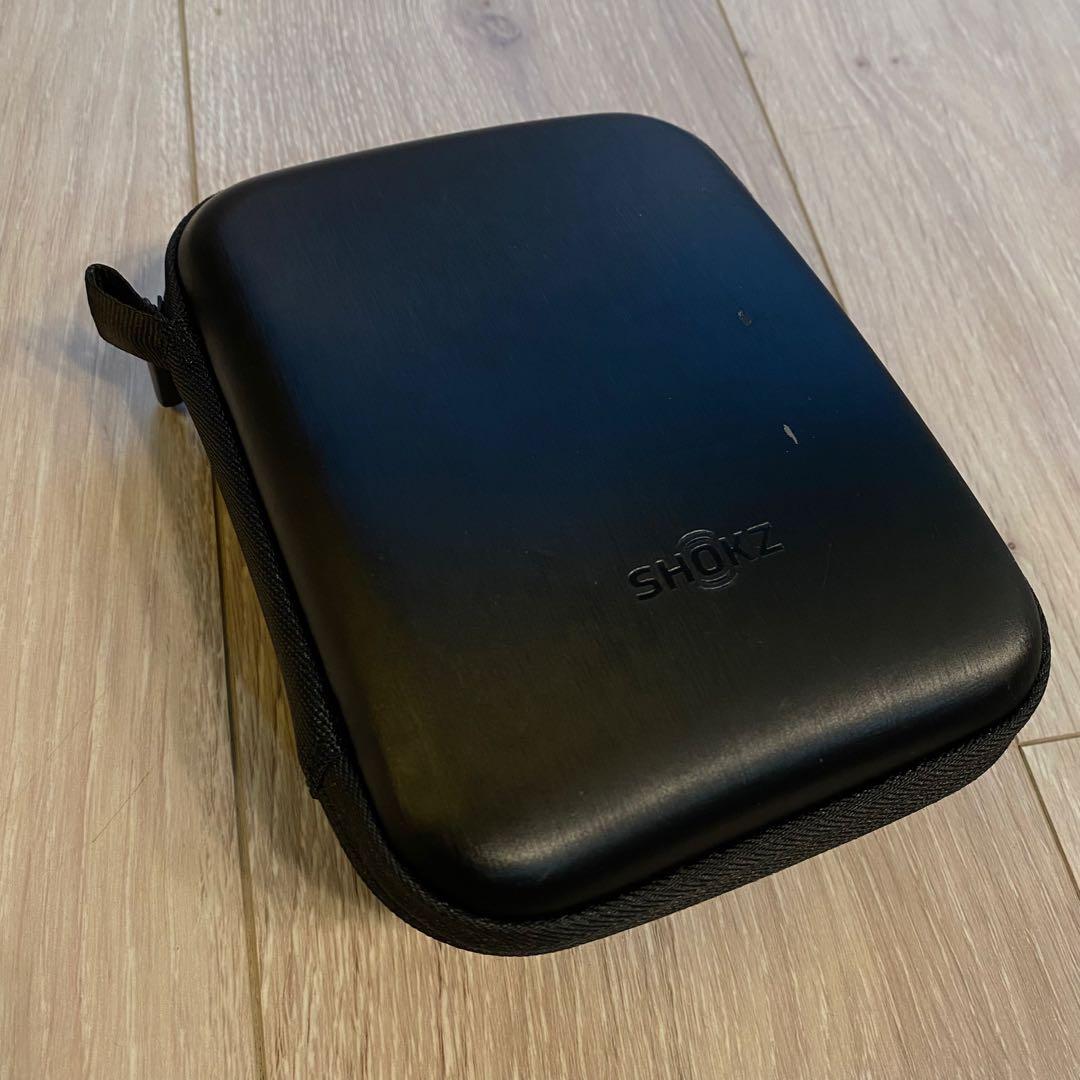 【使用3回】Shokz OpenComm 骨伝導イヤホン C102 リモート会議