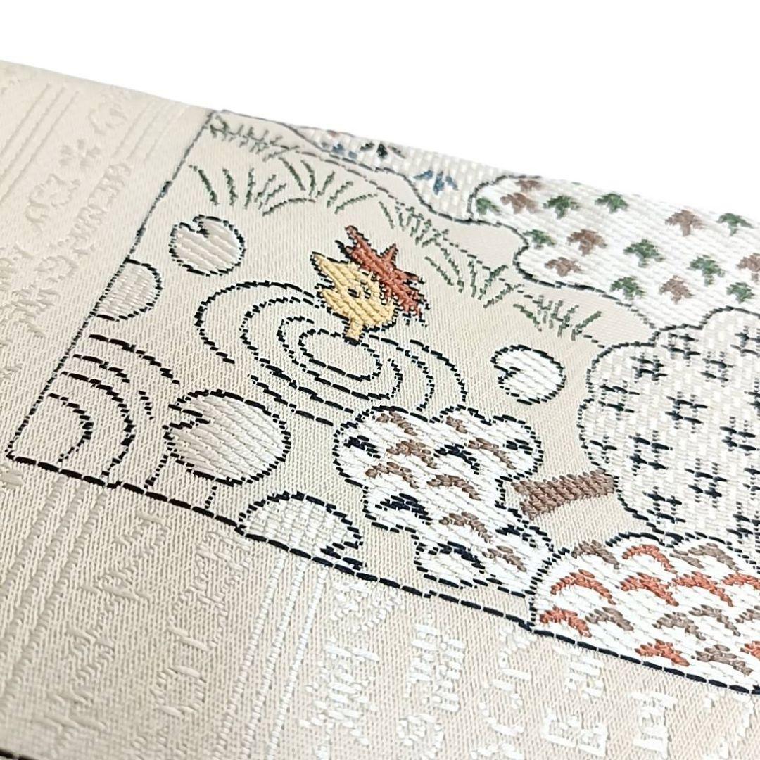 エ*ド様 華 名古屋帯 河童 相撲 童子