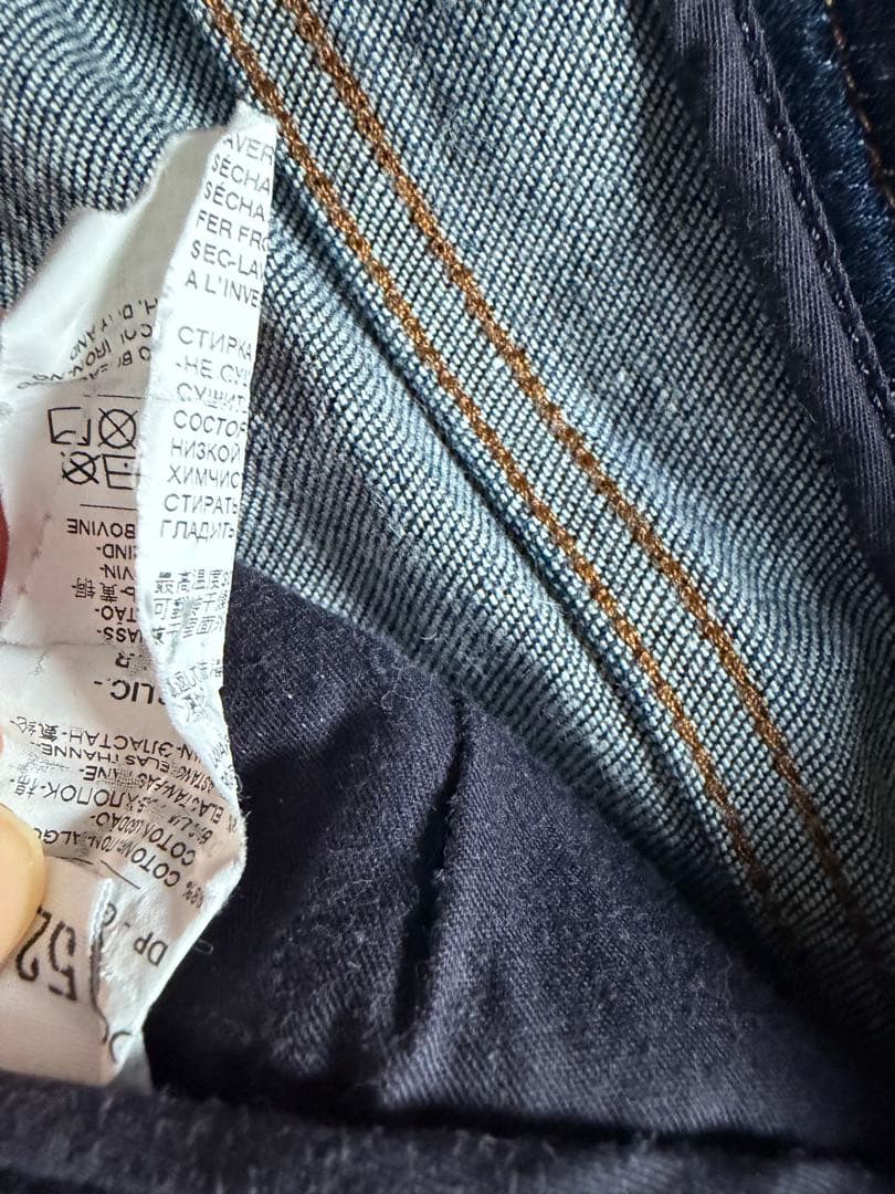 【古着】DOLCE&GABBANAドルチェ&ガッバーナ　スキニーデニム　52