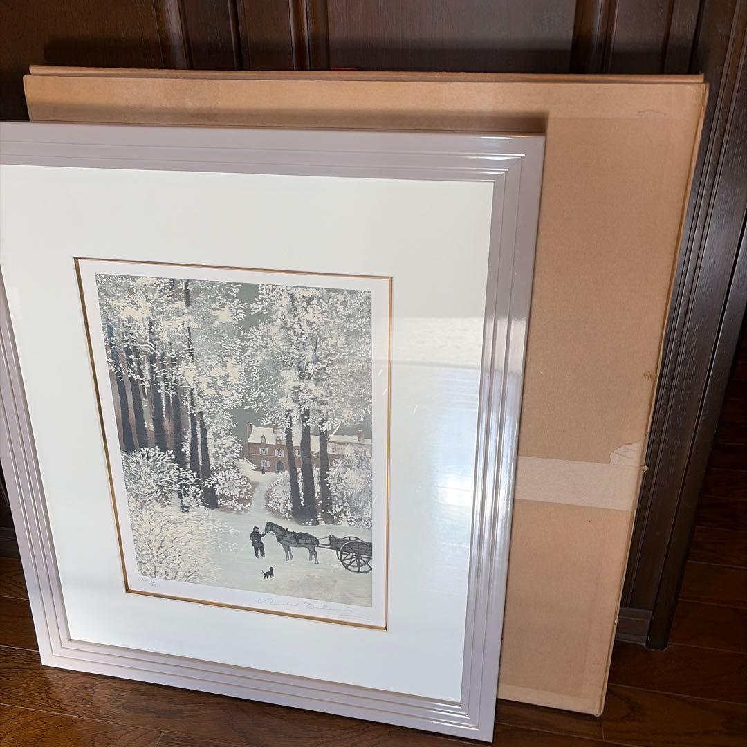 ミッシェルドラクロワ「雪のノルマンディー」