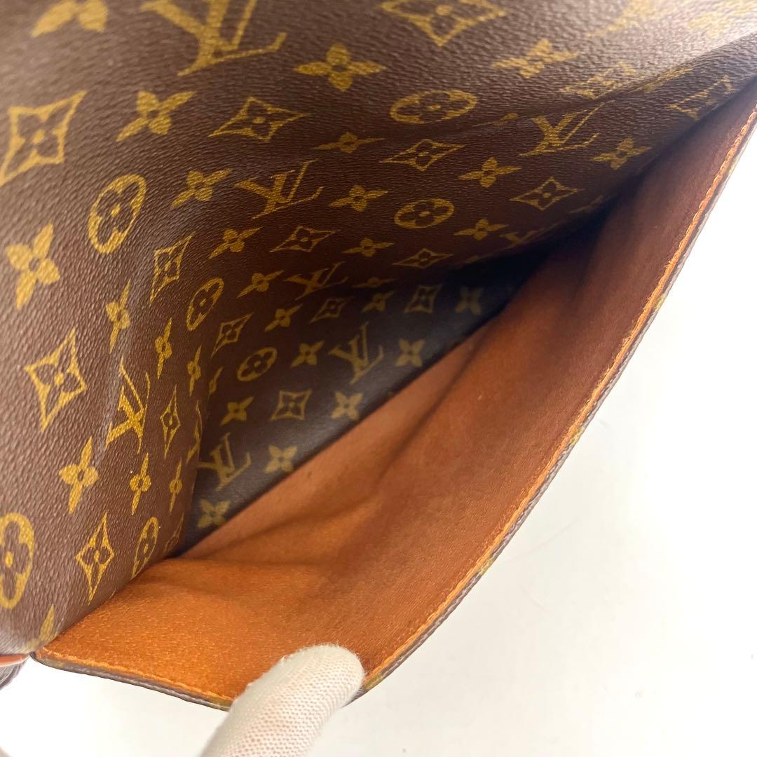 ルイヴィトン モノグラム マルソー ショルダーバッグ 本物 正規品 男女兼用 茶