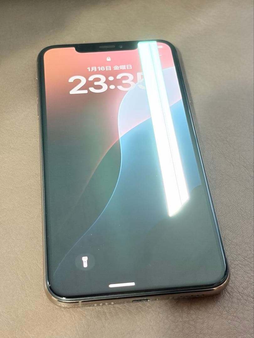 iPhone Xs Max 256GB 画面液晶漏れ？