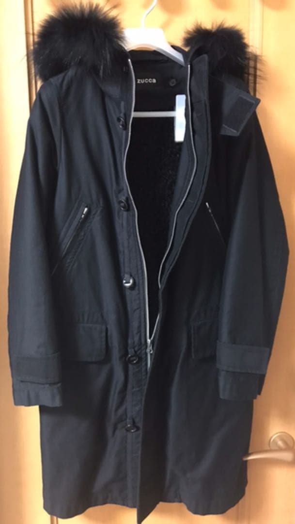 zucca モッズコート 黒　サイズM 美品