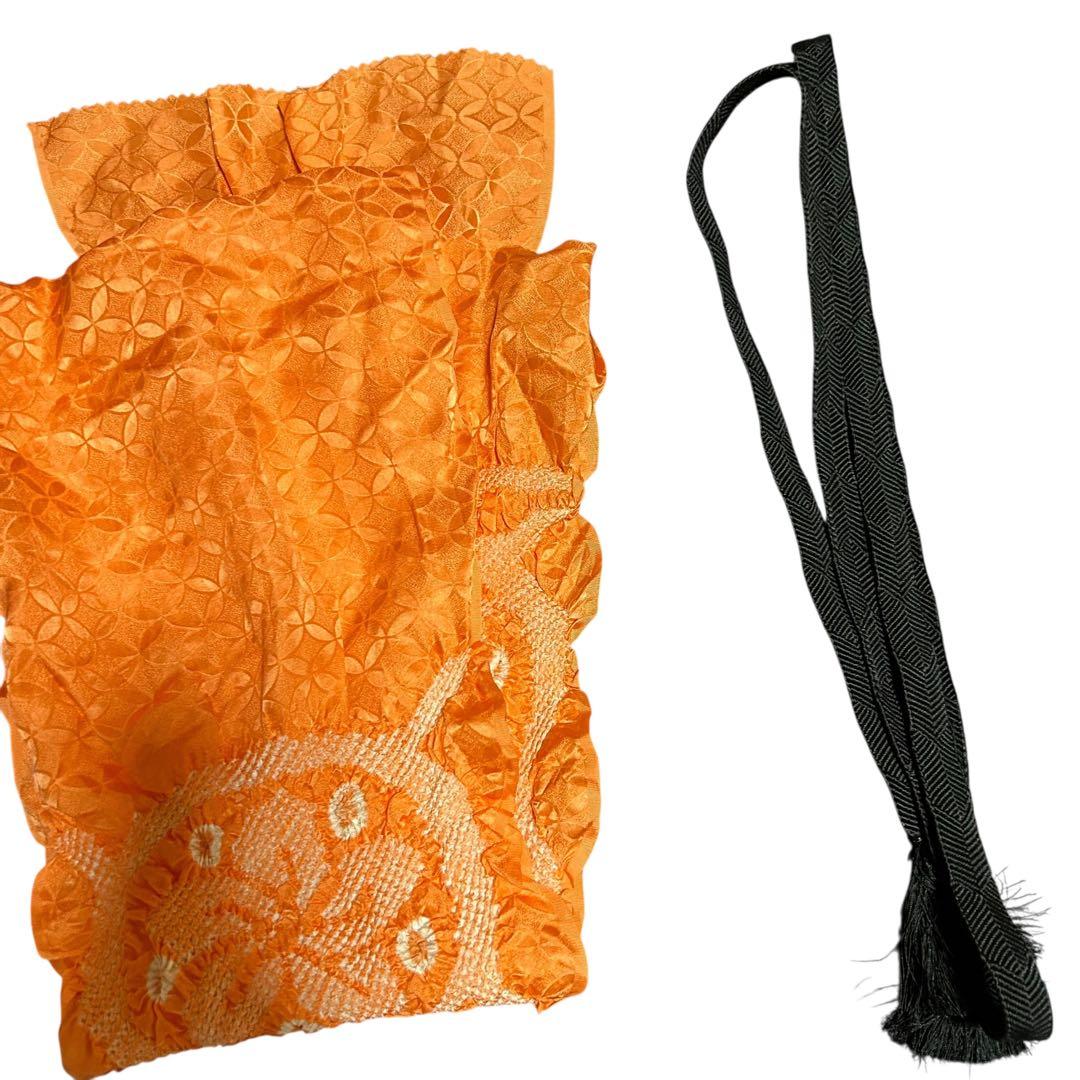 ト*ー様 未使用近い　美品　袷　正絹　上質紬　龍郷柄　小紋　フルセット　琉球絣柄