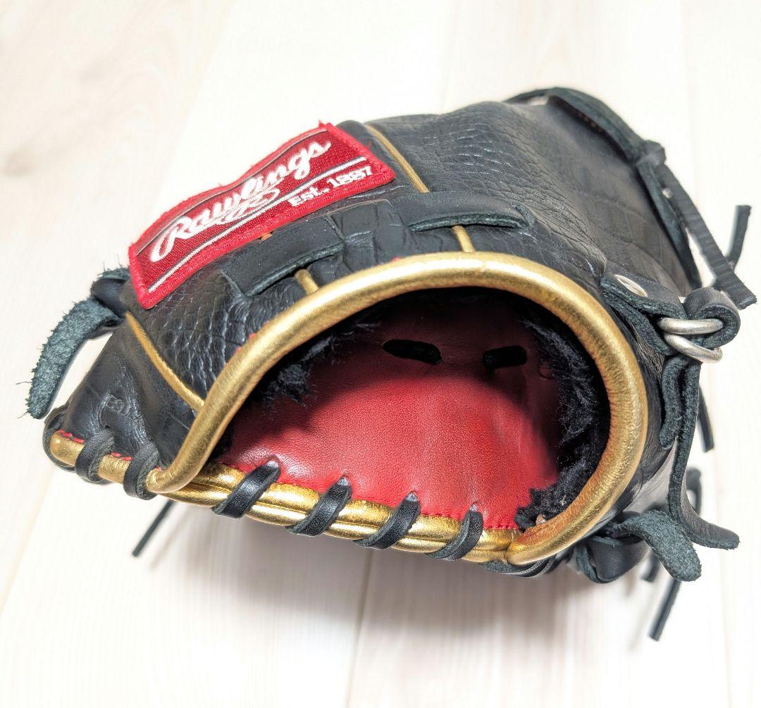 ローリングス　軟式一般用グローブ　クロコ柄