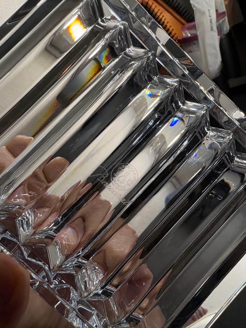Baccarat クリスタルガラス 小物入れ