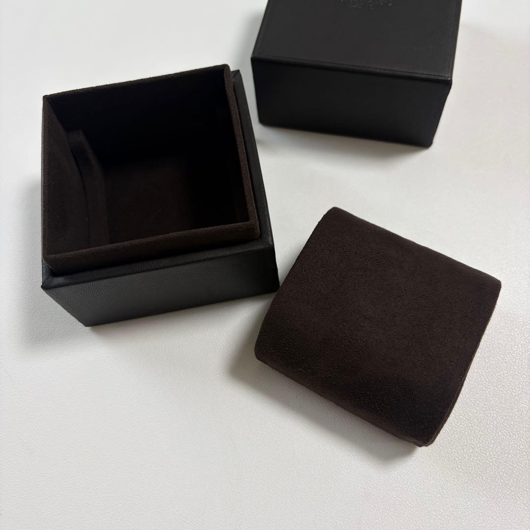 美品　エルメス シェーヌダンクル ブレスレットケース　空箱　レザー調