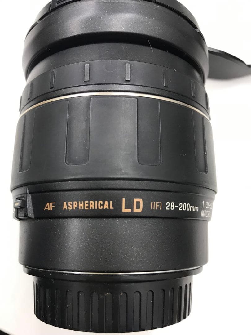 9 Canon キャノン EOS 5 ＋ TAMRON 28-200mm レンズ