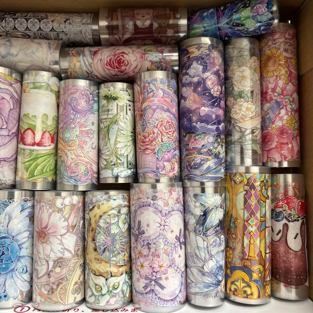 海外マステ　装飾　巻売り　まとめて　A