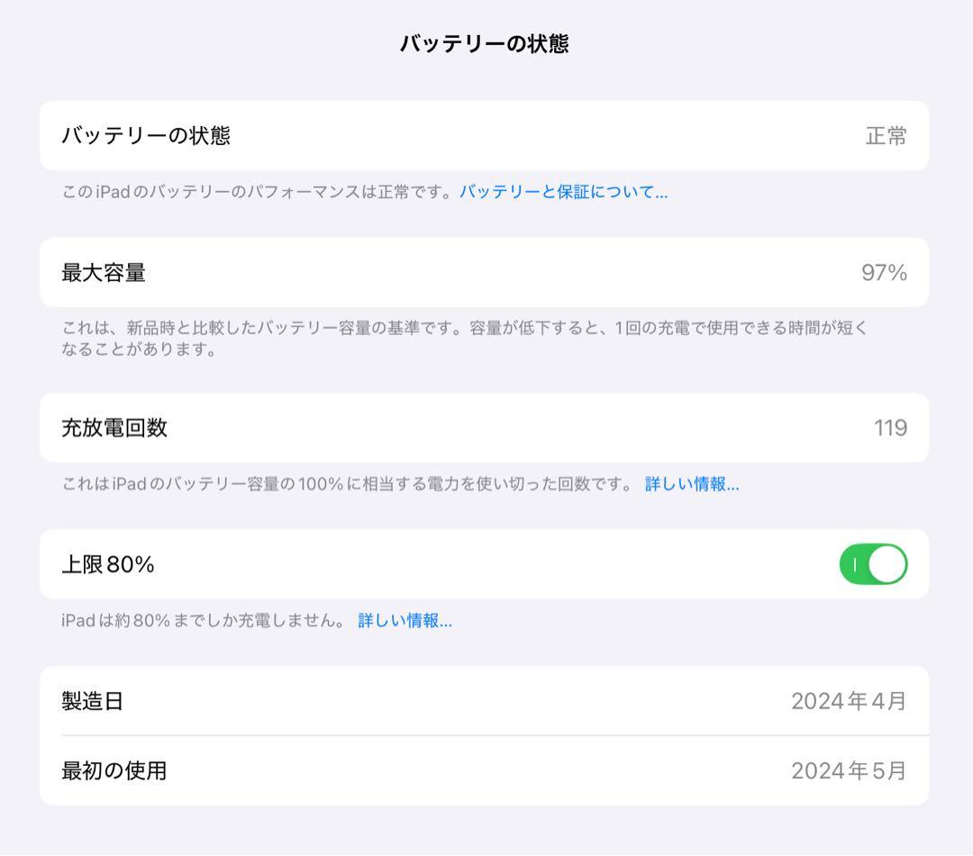 【美品】Apple iPad Pro (M4) 13インチ256GB Wi-Fi