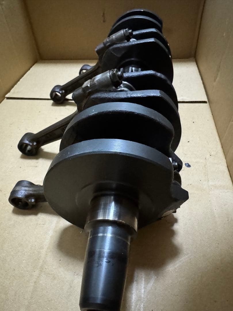 GPZ400Fクランクシャフトコンロッド純正当時物 Z400FX、Z400GP