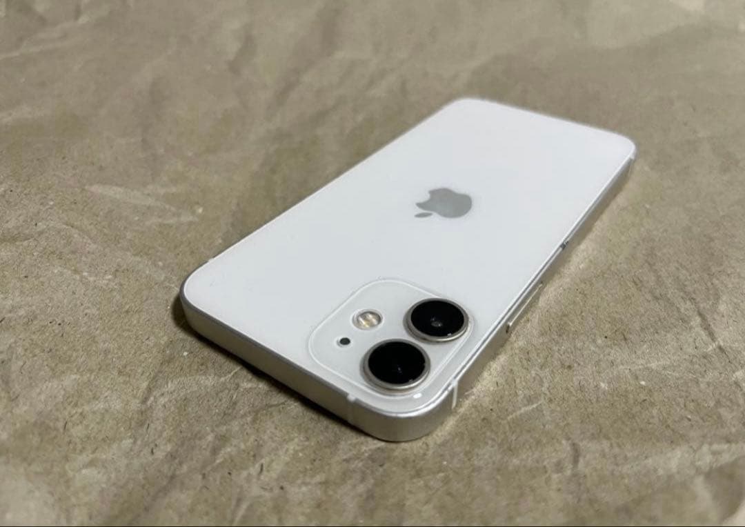 iPhone 12mini 256gb ホワイト 白操作問題なし