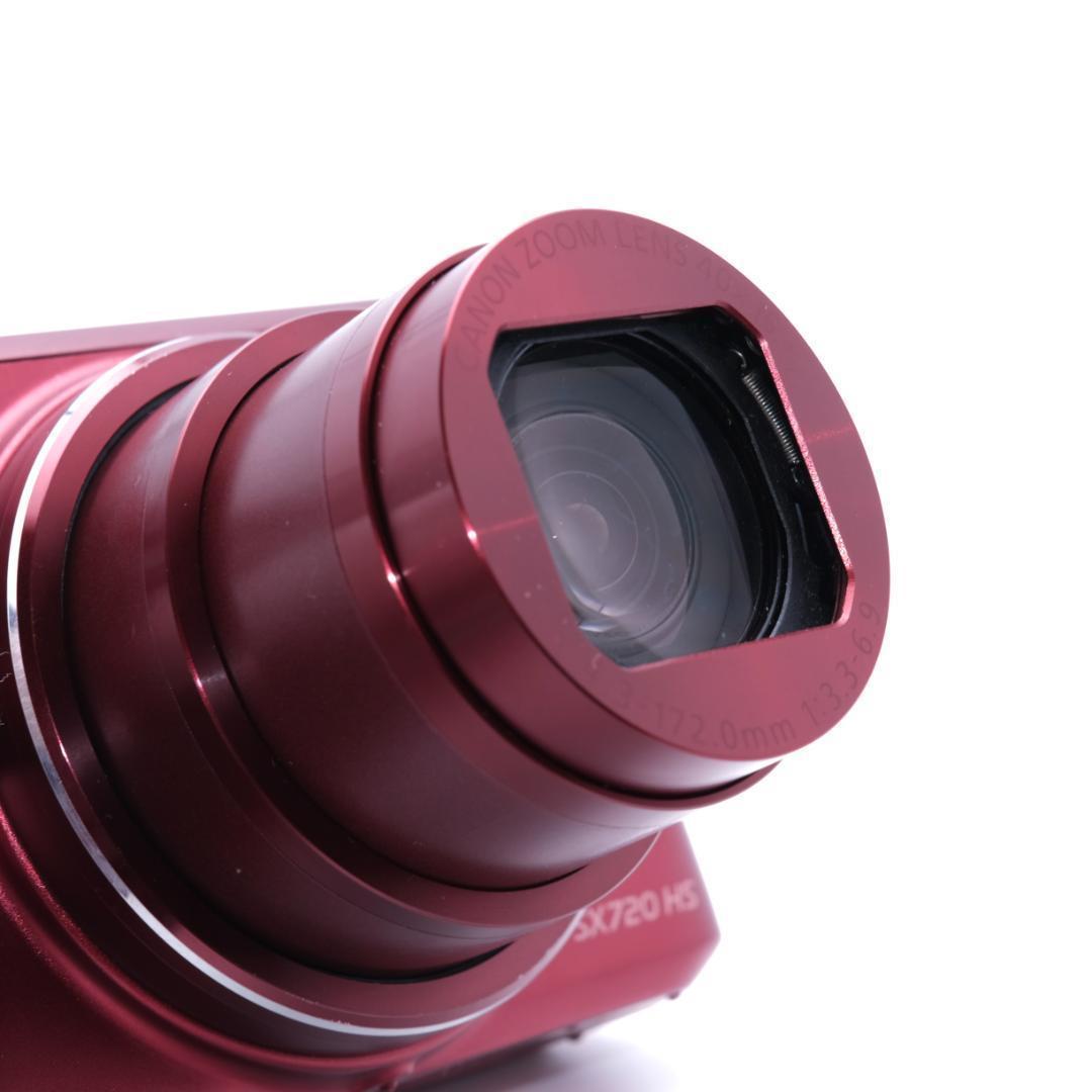 美品　Canon Power Shot SX720 HS レッド　デジタルカメラ