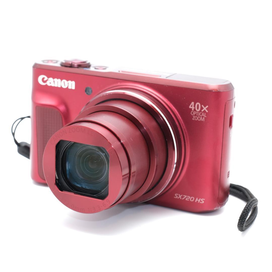 美品　Canon Power Shot SX720 HS レッド　デジタルカメラ