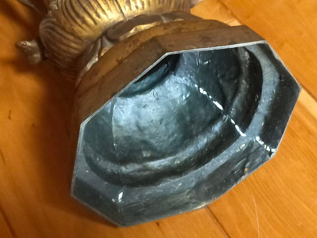 ♥大きな♥観音像♥立像【光雲】高７２３ｍｍ　銅製　観音様　ブロンズ像　仏像　骨董