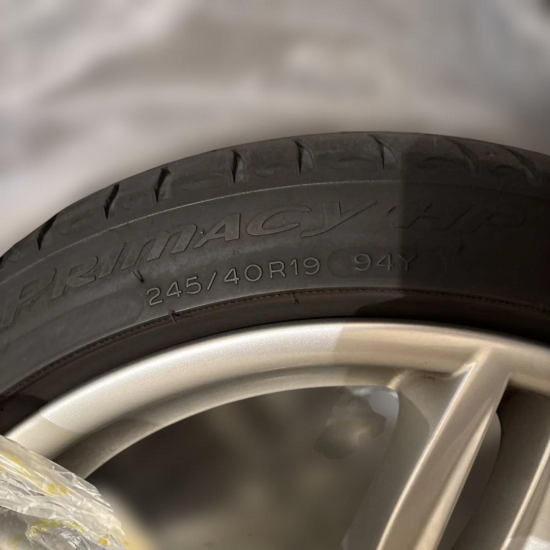  19インチホイールとMICHELINタイヤセット