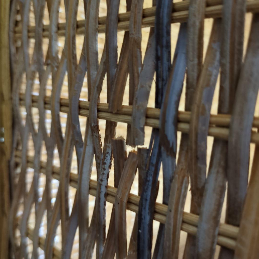 ヴィンテージ、昭和レトロラタン4段チェスト 、ナチュラル アジアン家具 、籘家具