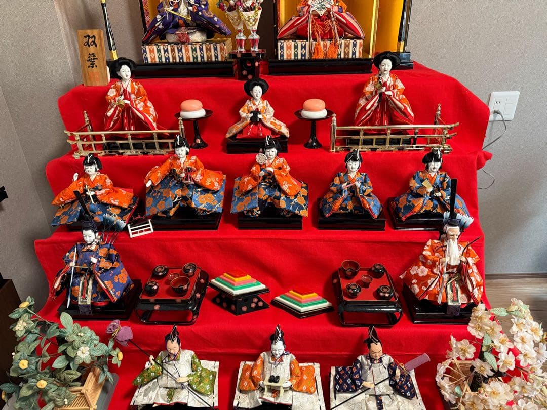 雛人形　7段かざり