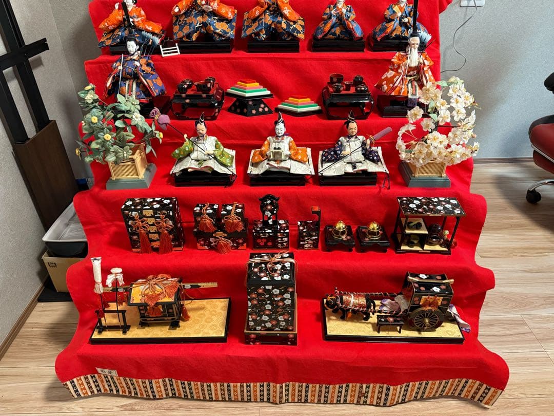 雛人形　7段かざり