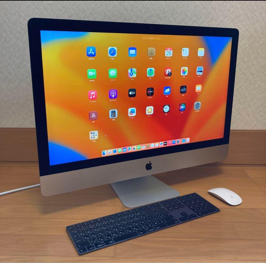 美品｜iMac Retina 5K 27｜2017｜Intel i5｜1式セット