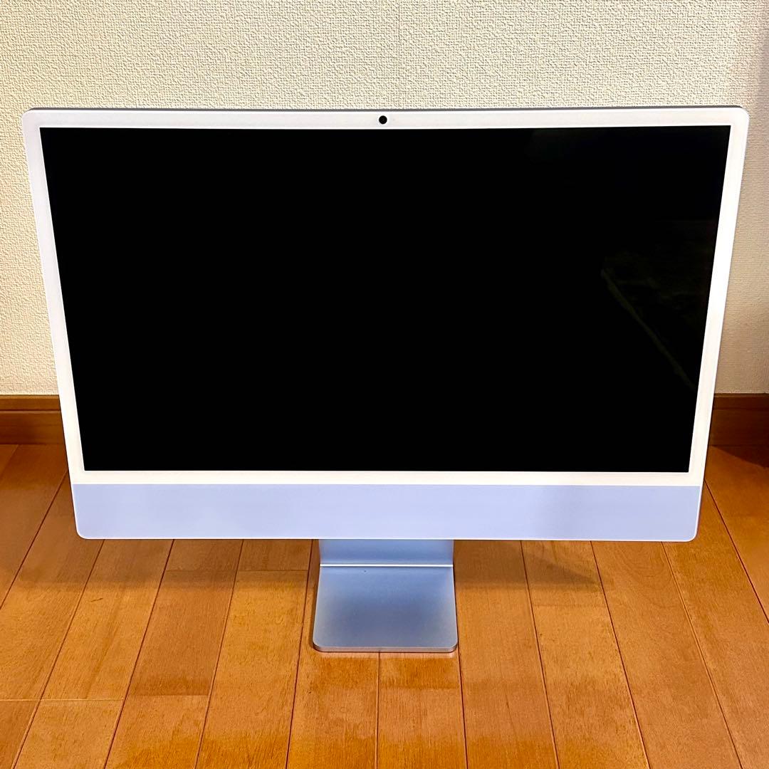 iMac 2024 ブルー M4/16GB/256GB MWUF3J/A
