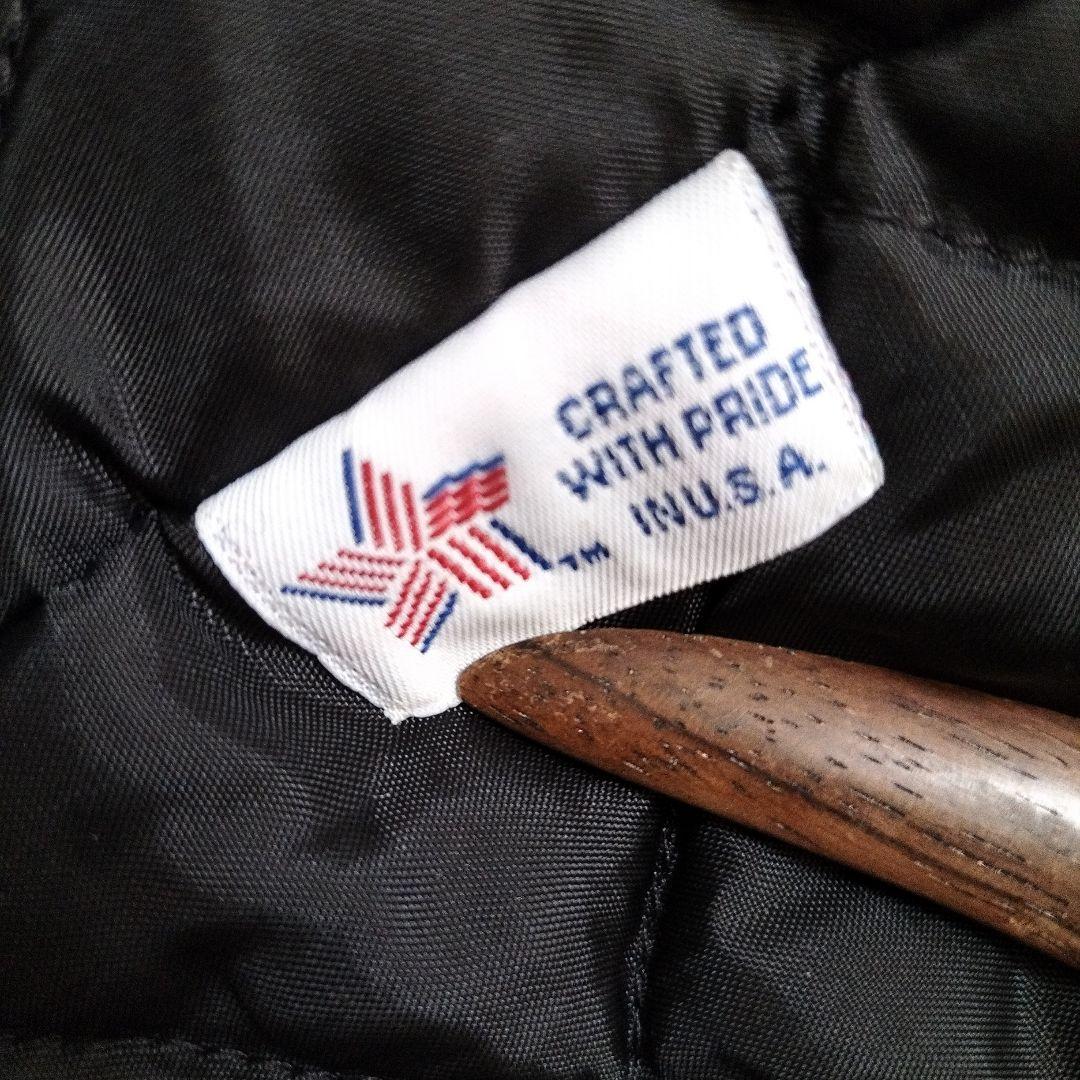 美品 USA製 ショット 740N メルトンウール ピーコート ブラック 20