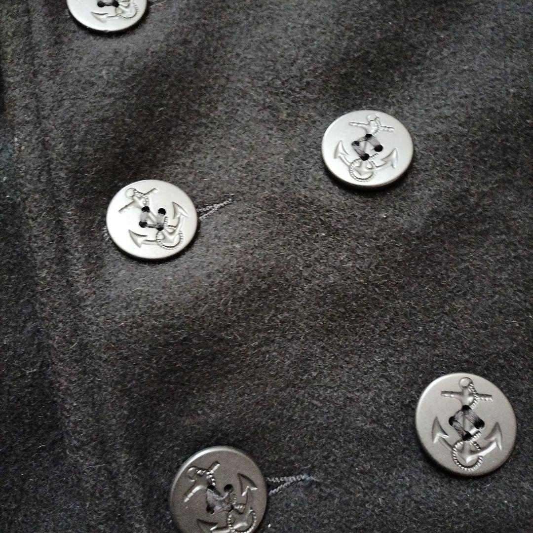 美品 USA製 ショット 740N メルトンウール ピーコート ブラック 20