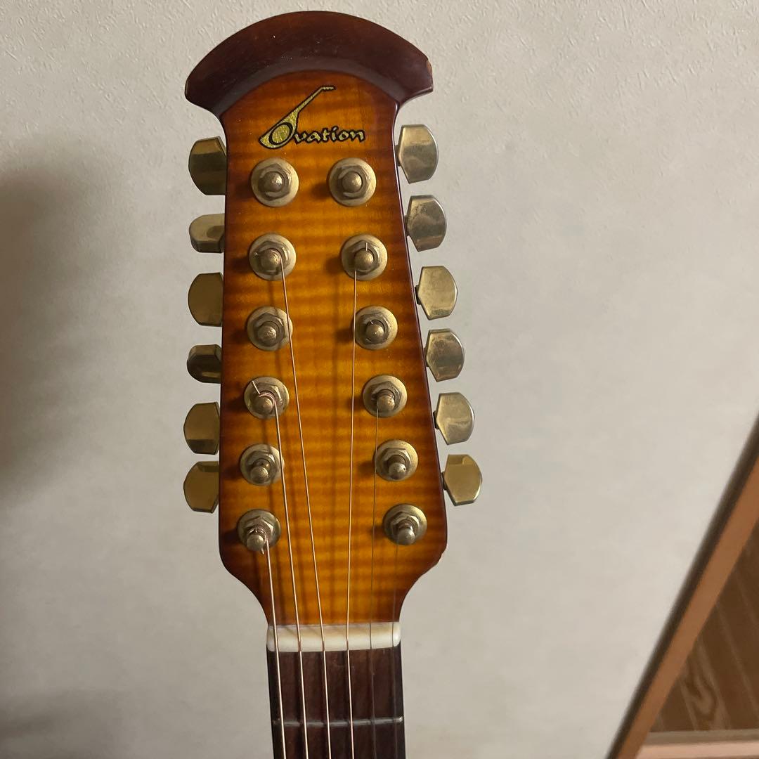 s*n様 Ovation CC265 12弦エレアコ 12弦用と6弦用ナット付