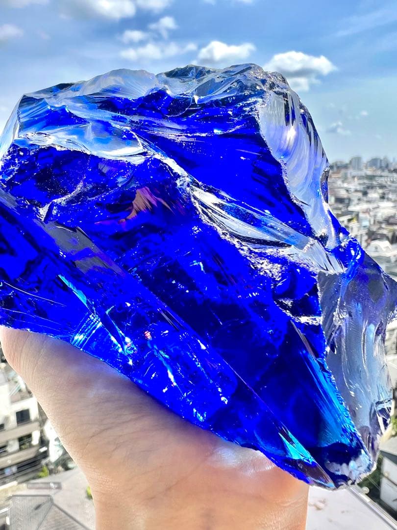 A様✨美✨超希少✨純正 シエラ産アンダラクリスタル✨タンザナイト×サファイヤ