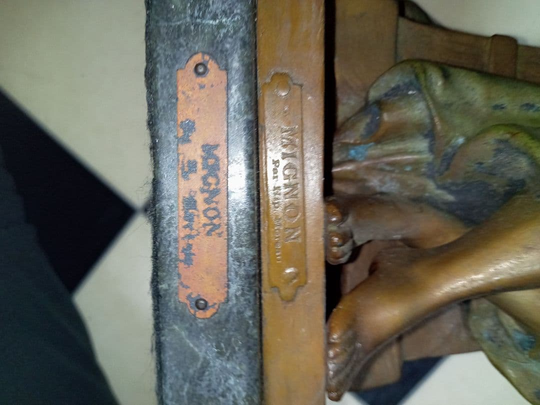 ☆★MIGNON★✩イポリットモロー☆★ブロンズ像★☆